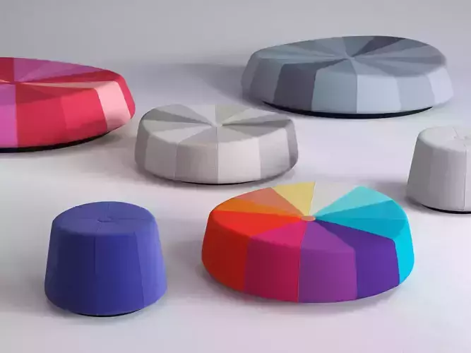 Windmill Poufs