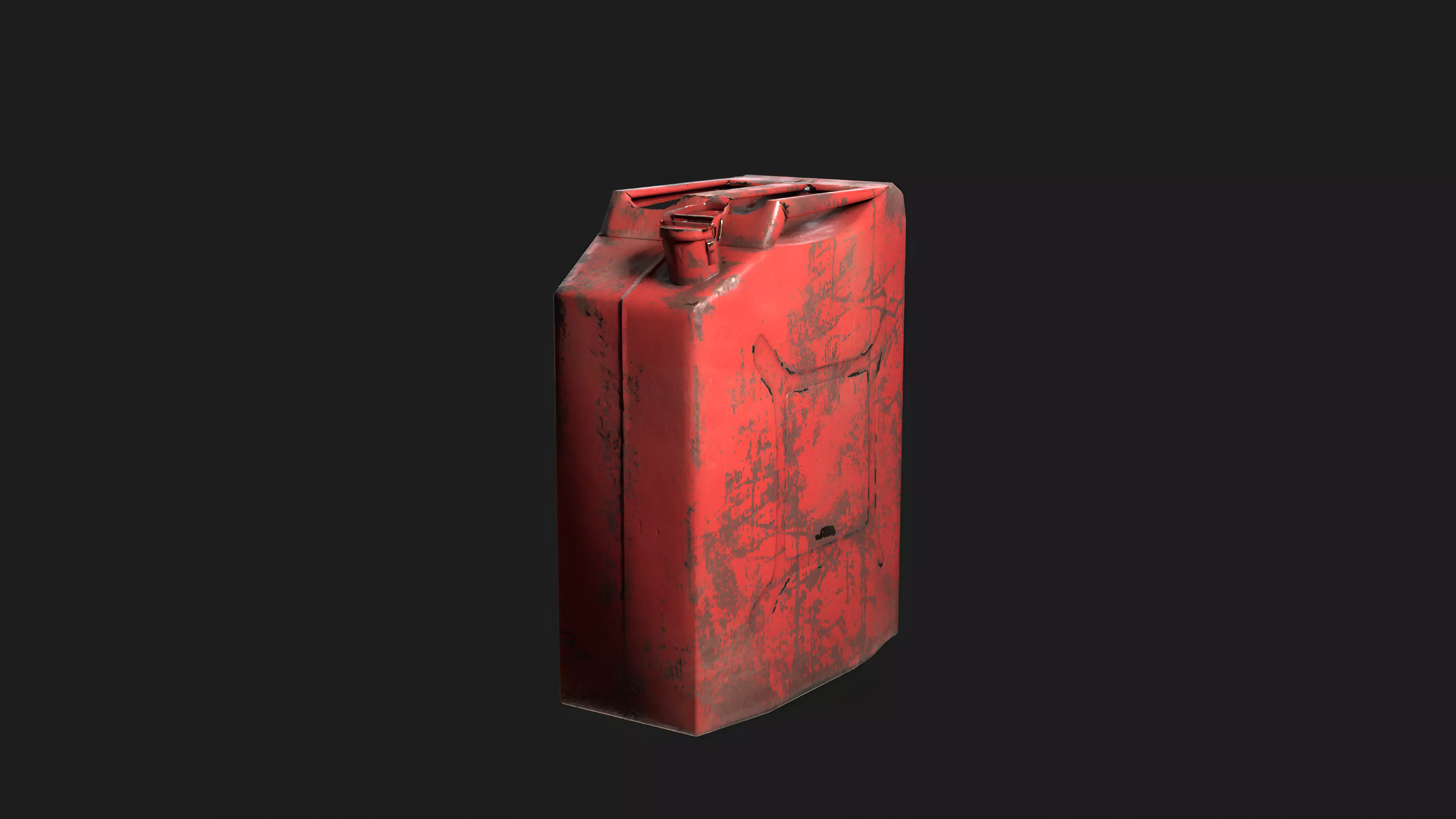 Jerry Can Model Game ready Low-poly 3D model