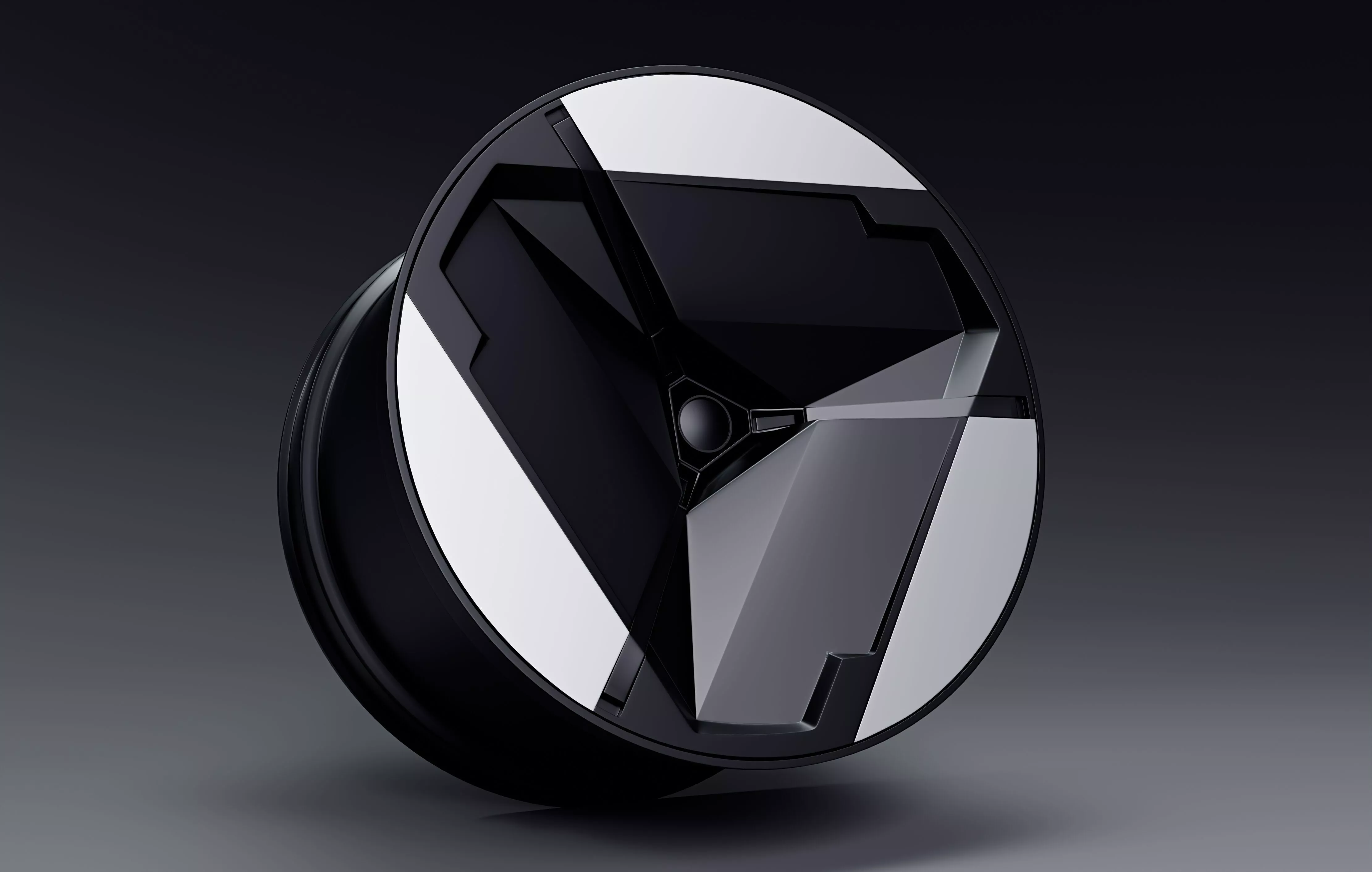 Concept rim Trigone TX-R Low-poly 3D model