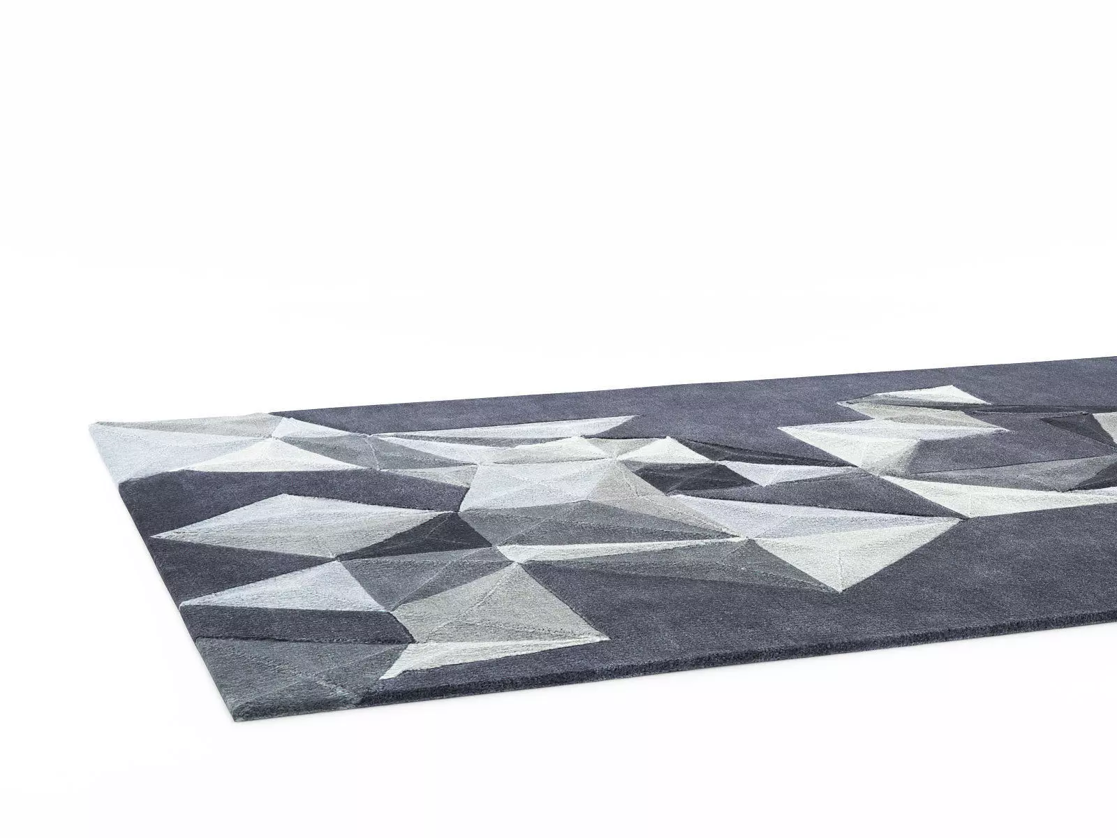 Pliages Rug 3D model_0
