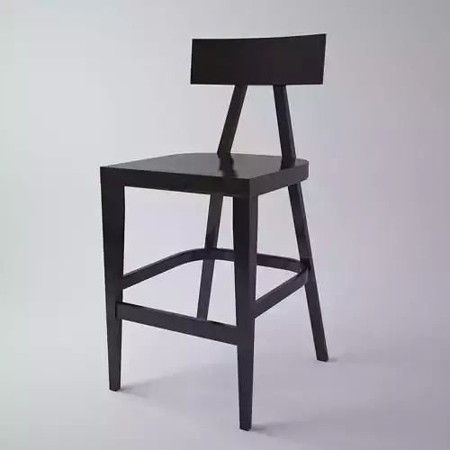BST-0336 wooden bar stool