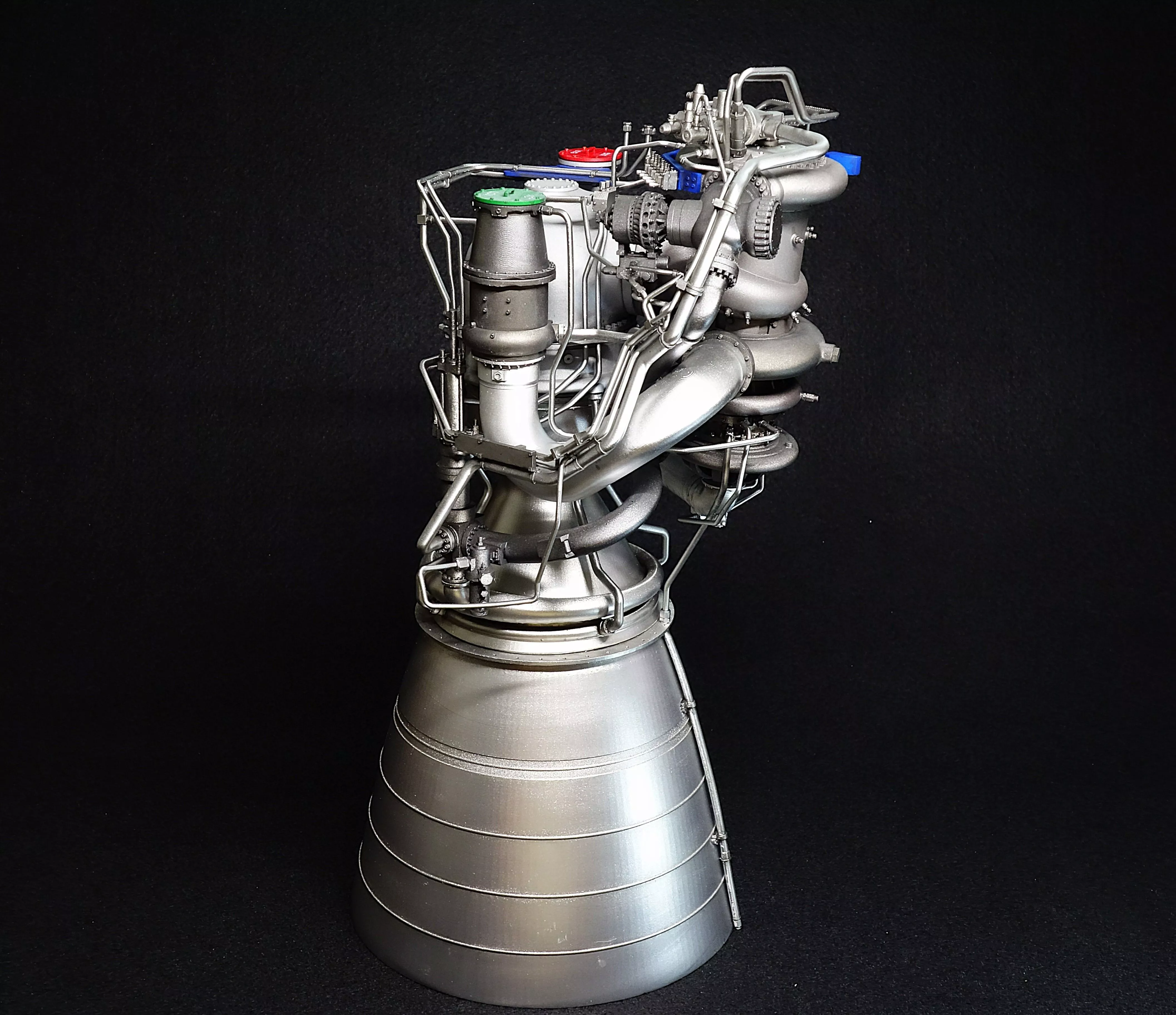 Blue Origin BE-4 Rocket Engine 3D print model