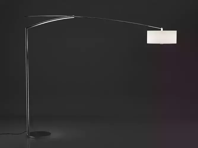 Balance arc floor lamp