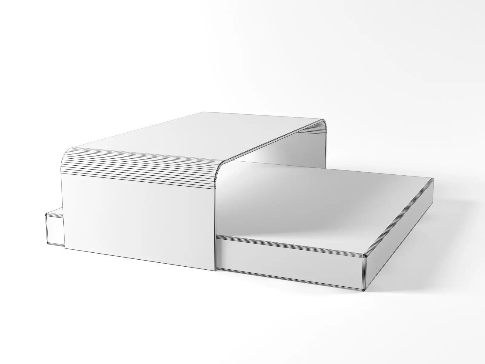 Ribbon box 3D model_3