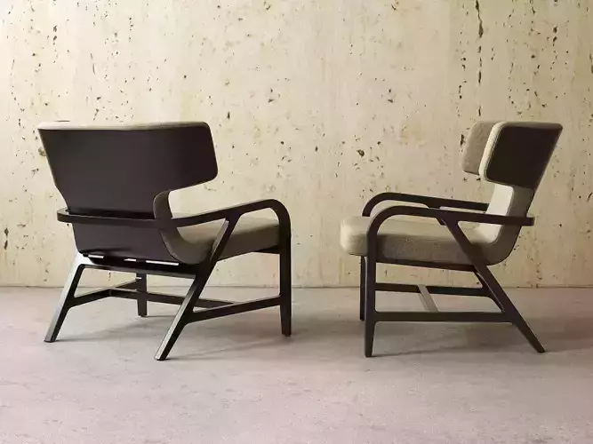 Fulgens Armchair 3D model