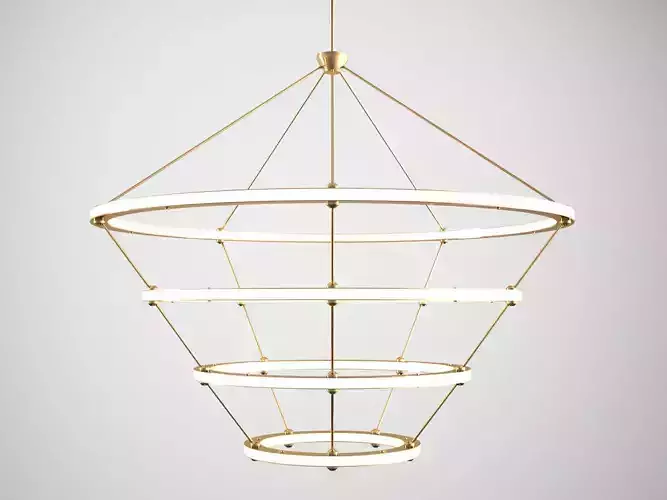 Halo 4 Rings 3D model Halo 4 Rings 3D model