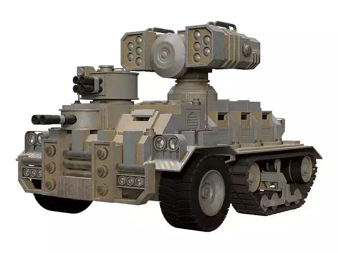Half-track APC-1-Urban-Dirty