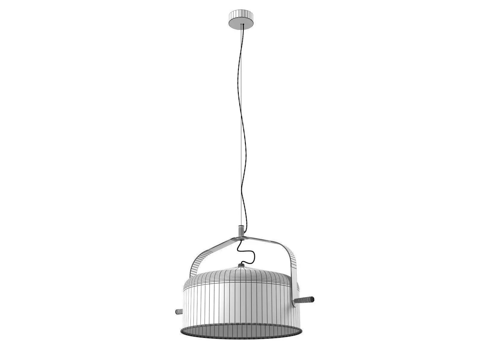 Bombay pendant lamp 3D model_4