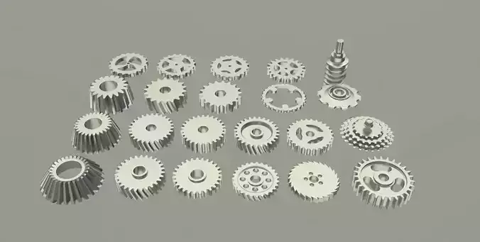gear  gears 3D model