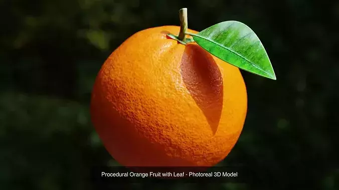 Ultimate Fruit Collection - 6 Premium 3D Models 3D Model Pack 5