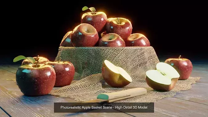 Ultimate Fruit Collection - 6 Premium 3D Models 3D Model Pack 3