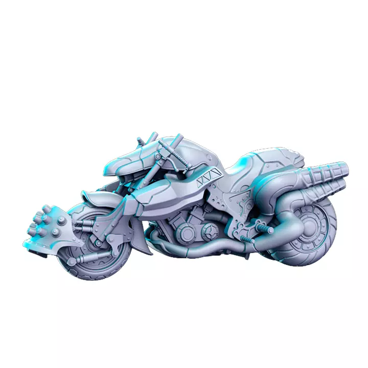 Daytona Bike IX - Heroic Scale Miniature 3D print model