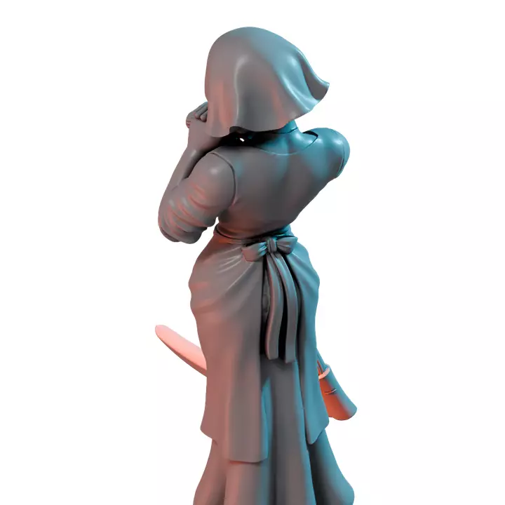 Rosalia Female Reaper VIII - Printable Resin Model 3D print model