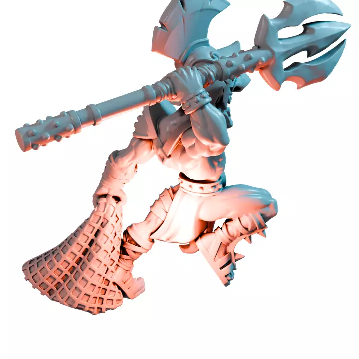 Trizak V - Fantasy 3D Print Model 3D print model