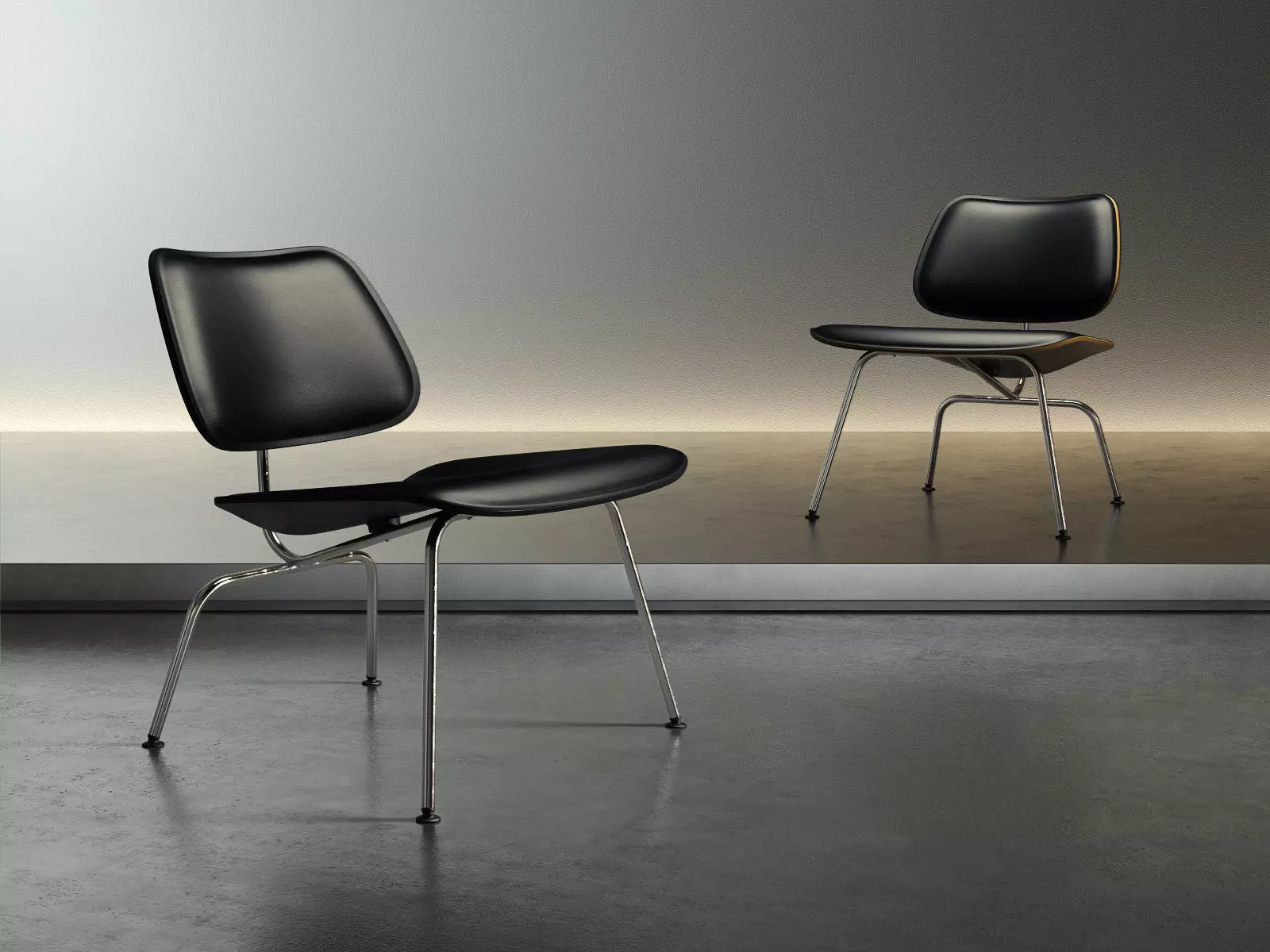 LCM eames chair 3D model_3