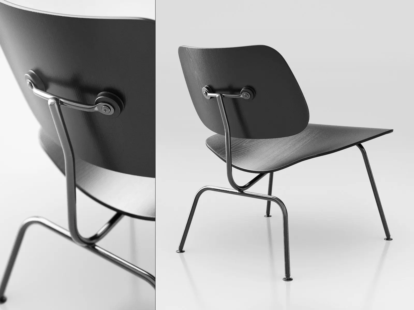 LCM eames chair 3D model_0