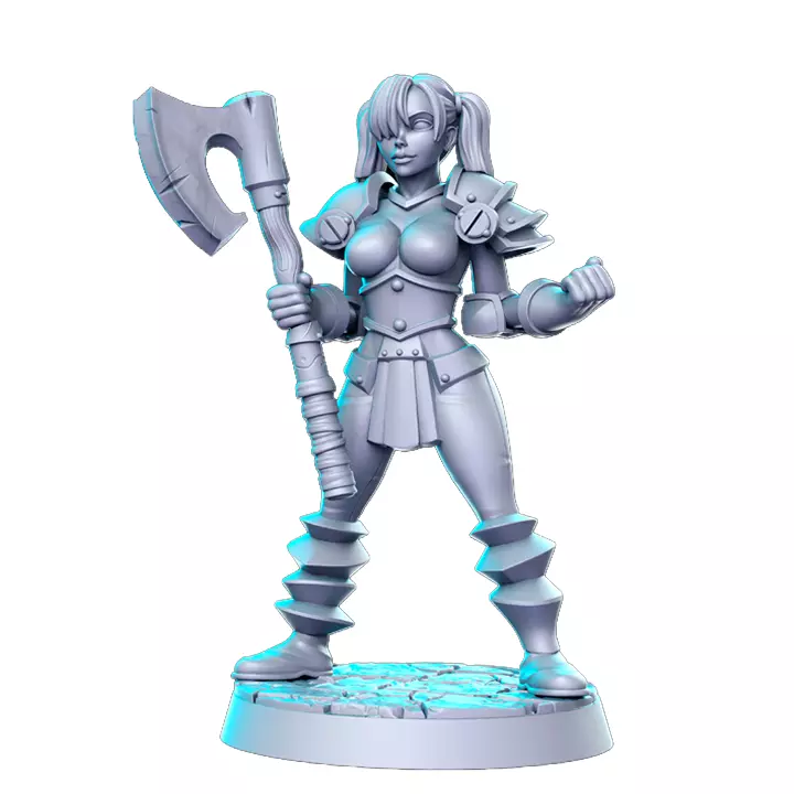 Chaos 4 IV - Fantasy 3D Print Model 3D print model