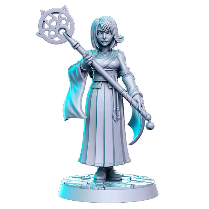 Lioona I - Board Game Miniature STL 3D print model