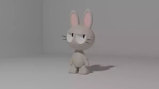 Cute Bunny figure 3D Printable