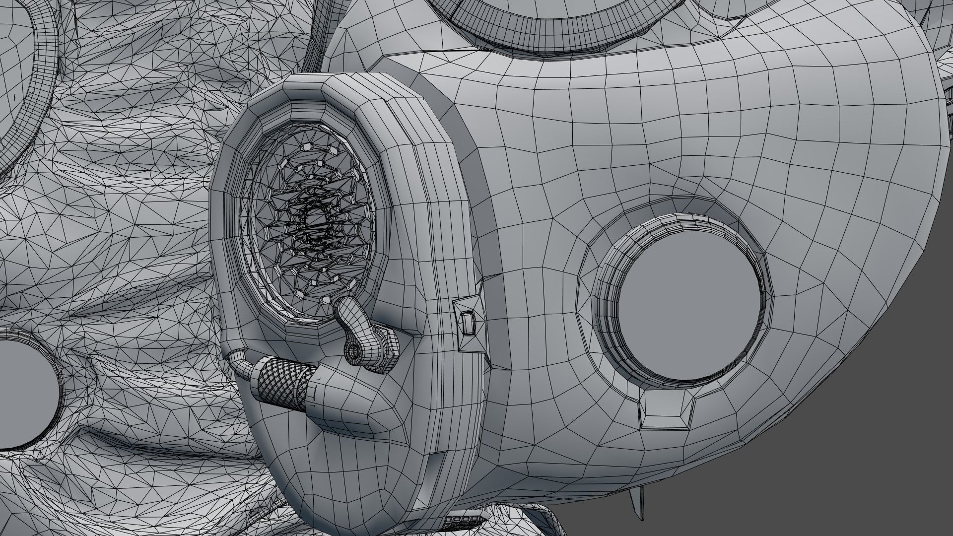 HAZMAT SUIT Gas Mask m17a1 3D model_27