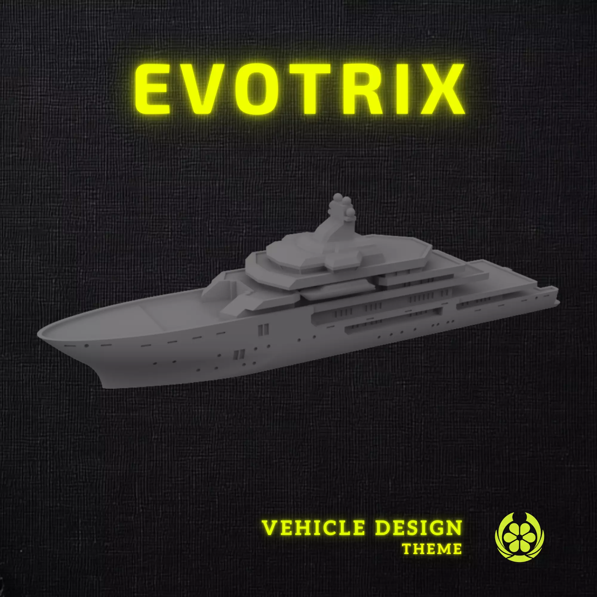 46 Andromeda ex-Ulysses Yacht - 3D Print 3D print model