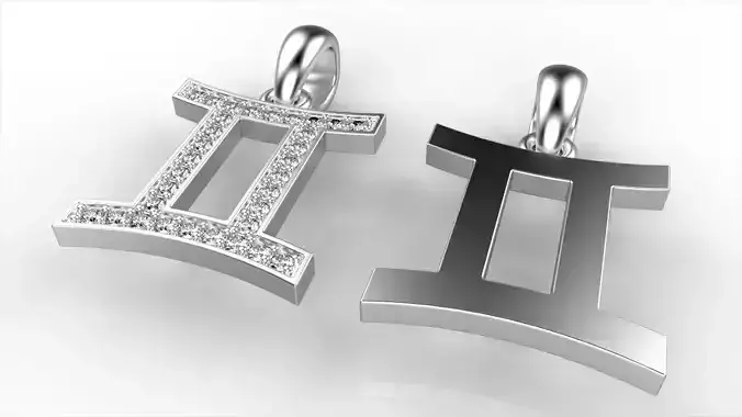 Gemini pendant
