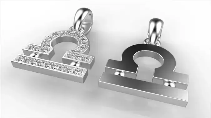 Libra pendant