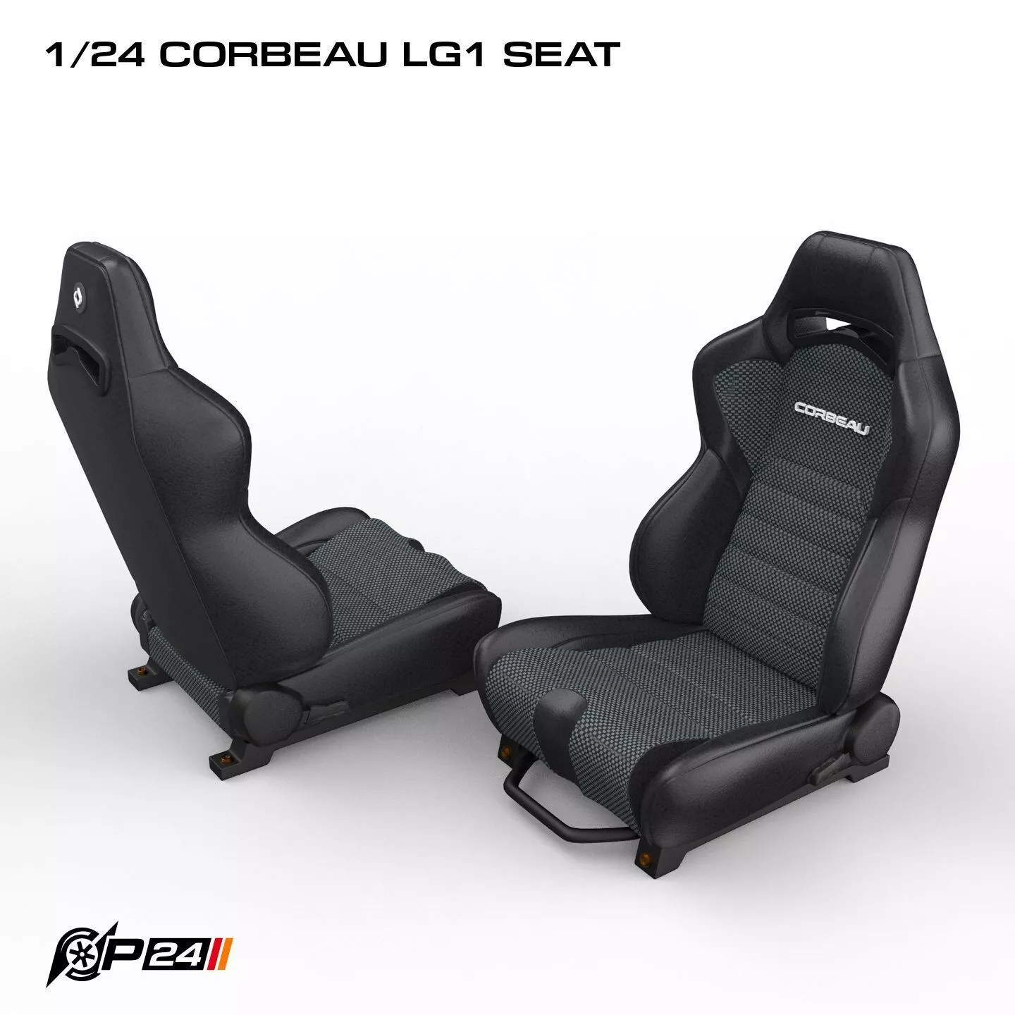 1-24th CORBEAU LG1 seat 3D print model