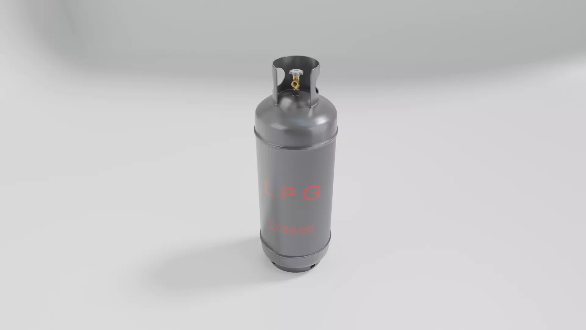 LPG GAS Cylinder 3D model