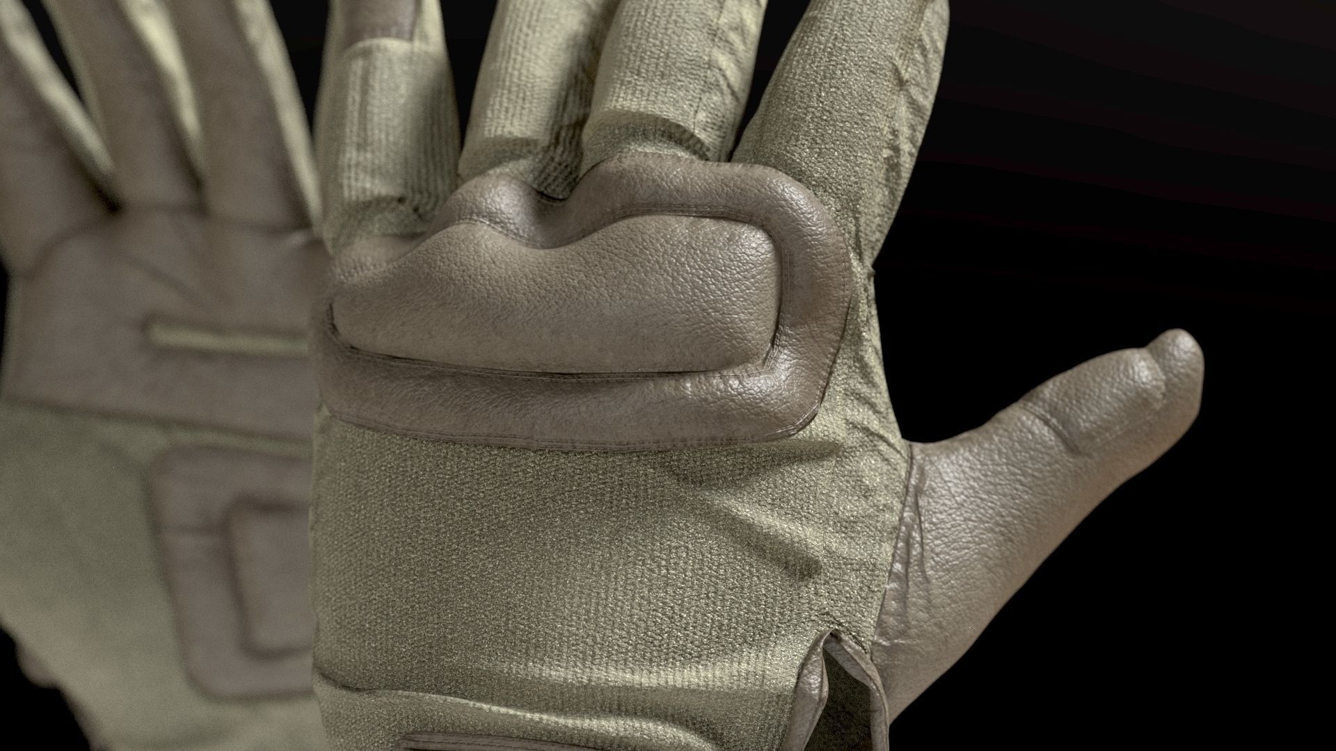 SOLDIER Glove 3D model_4