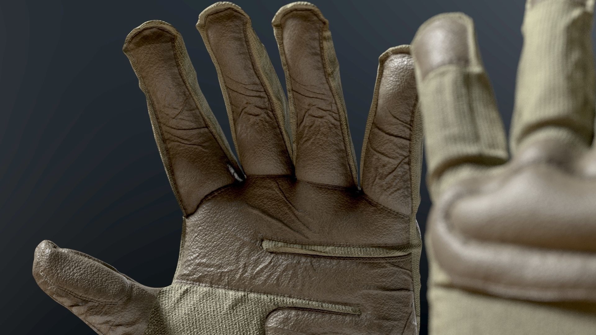 SOLDIER Glove 3D model_1