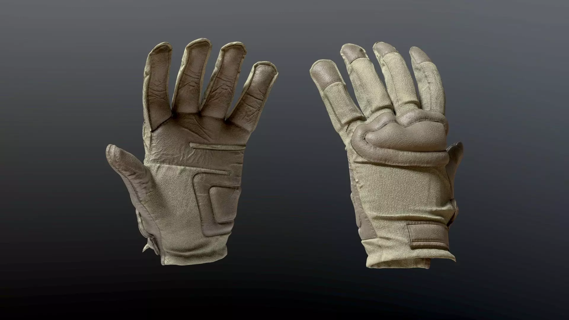 SOLDIER Glove 3D model_0