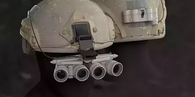 SOLDIER Helmet Night vision goggles 3D model