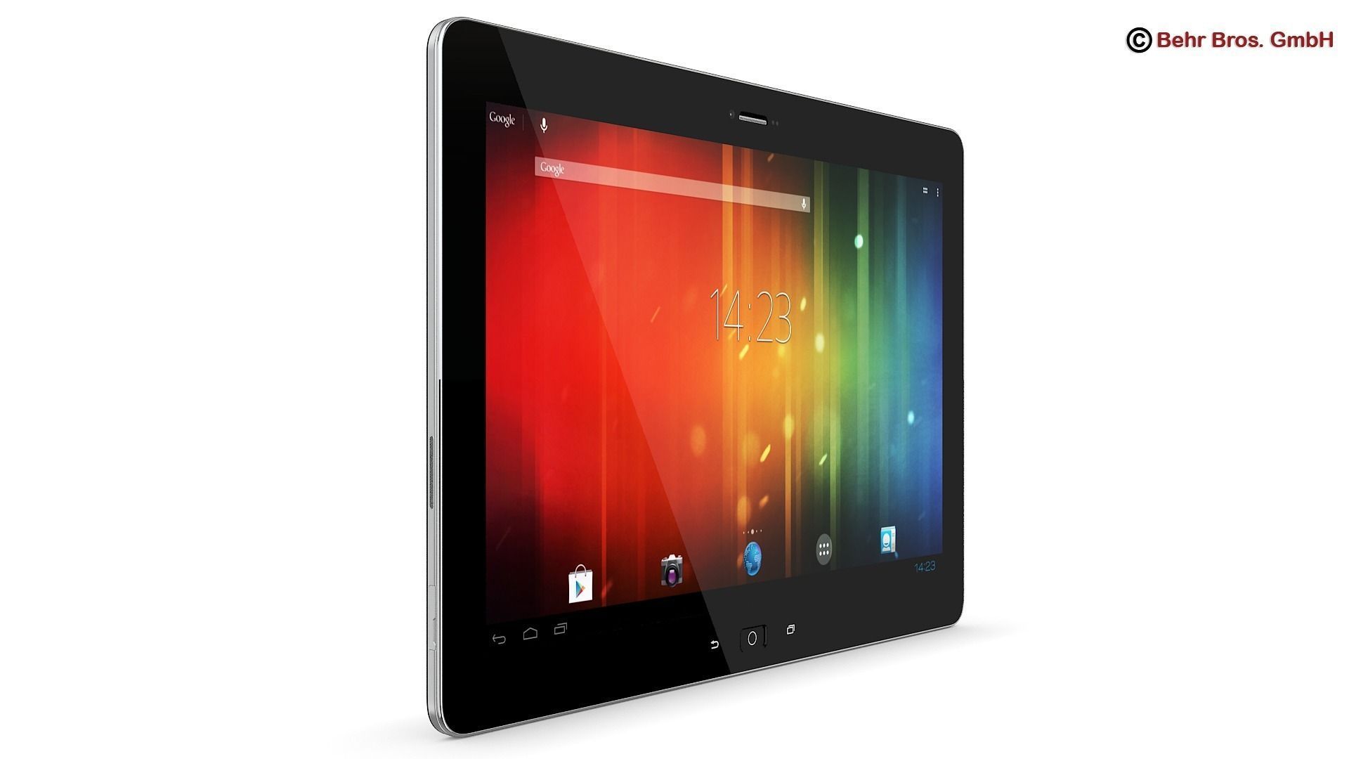 Generic Tablet 10 1 Inch 3D model_1