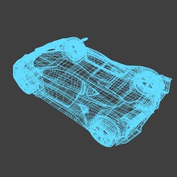 Evonius supercar concept 3D model_10