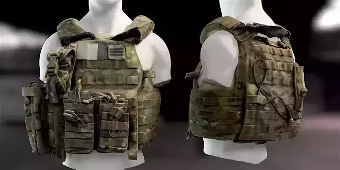 SOLDIER Bulletproof Vest 01 3D model