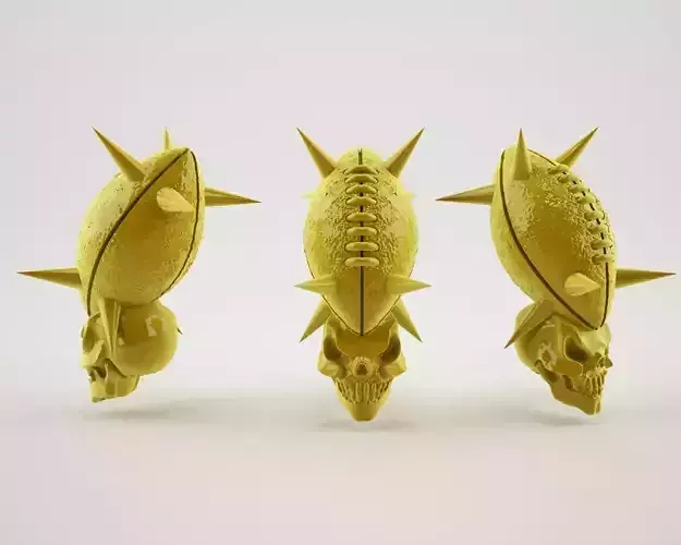Fantasy football trophy 3D print model