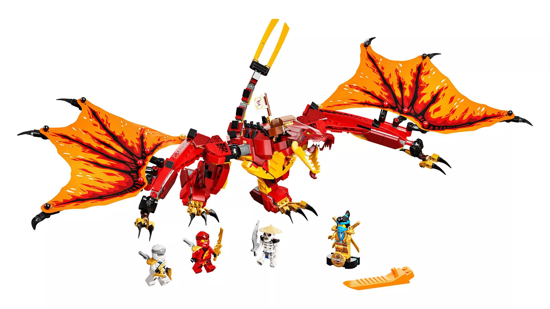 TwindBricks3D - 71753 Fire Dragon Attack 3D print model