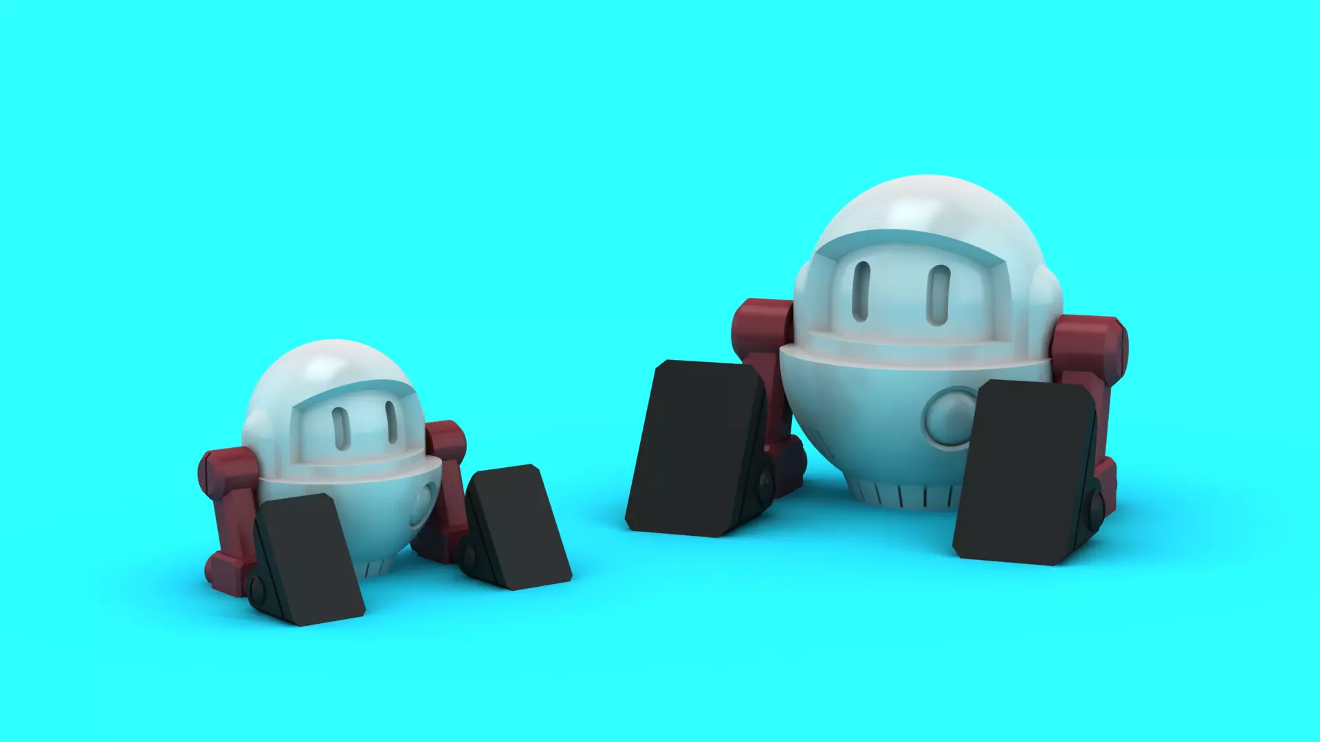 Robot Buddy Duo 3D print model