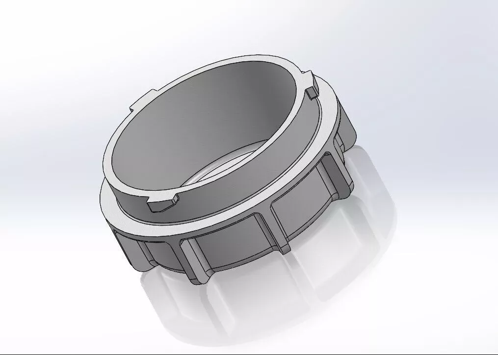 Captiva headlight cover 3D print model