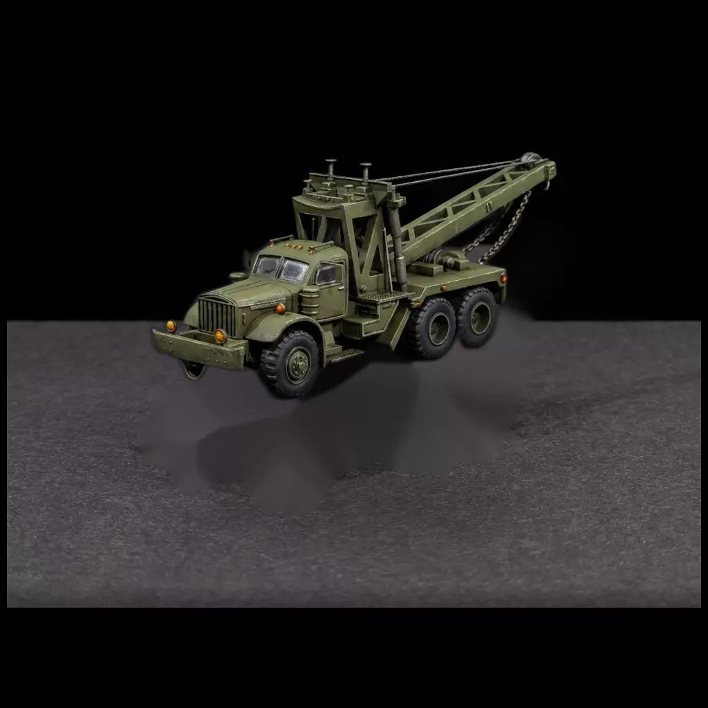 Vintage Tow Wrecker Truck Printable STL 3D print model