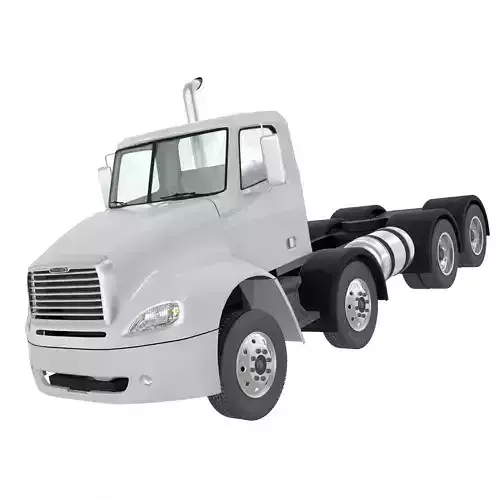 Freightliner Columbia 2017 4-axle chassis Base  3D model