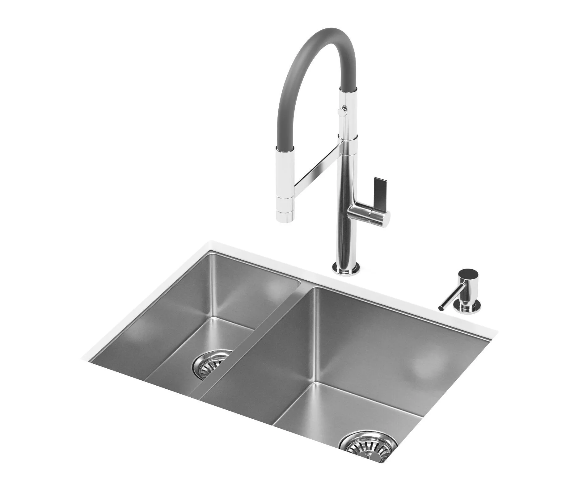 OMOIKIRI kitchen sink 3D model