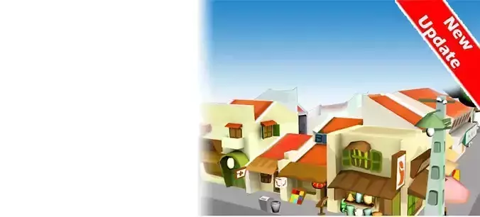 Old House Cartoon package