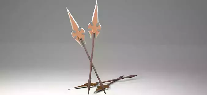 Spear Medieval  for Animation Higth Quality  Clear Model