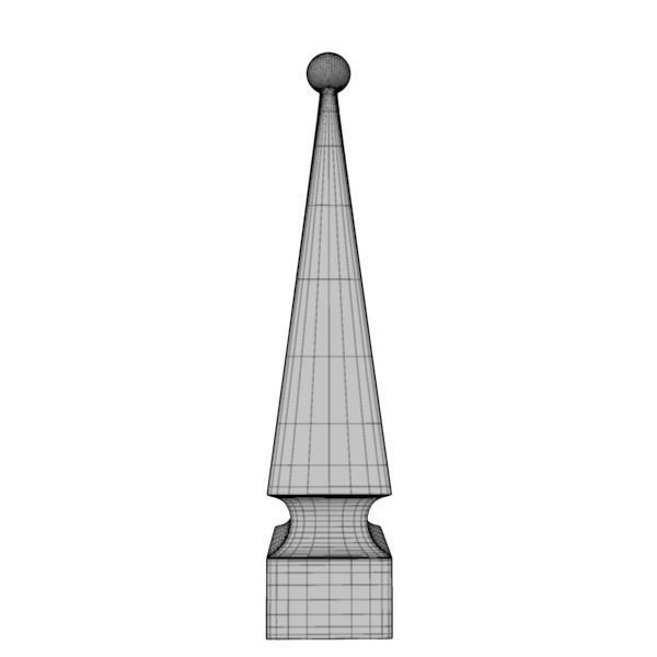 Peak 6 octagon 3D model_5