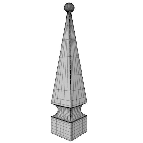 Peak 6 octagon 3D model_6