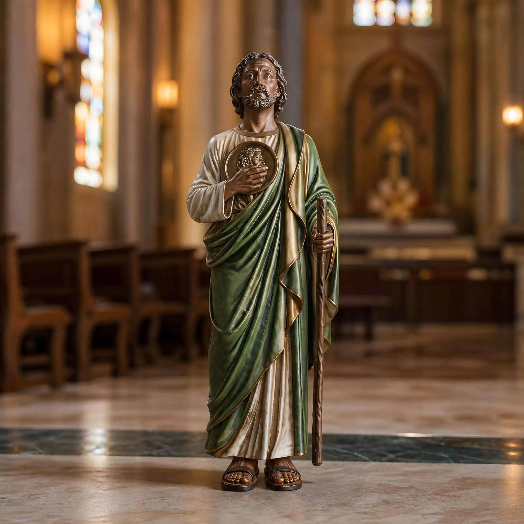 Saint Jude Thaddeus Statue 3D Print Model 3D print model