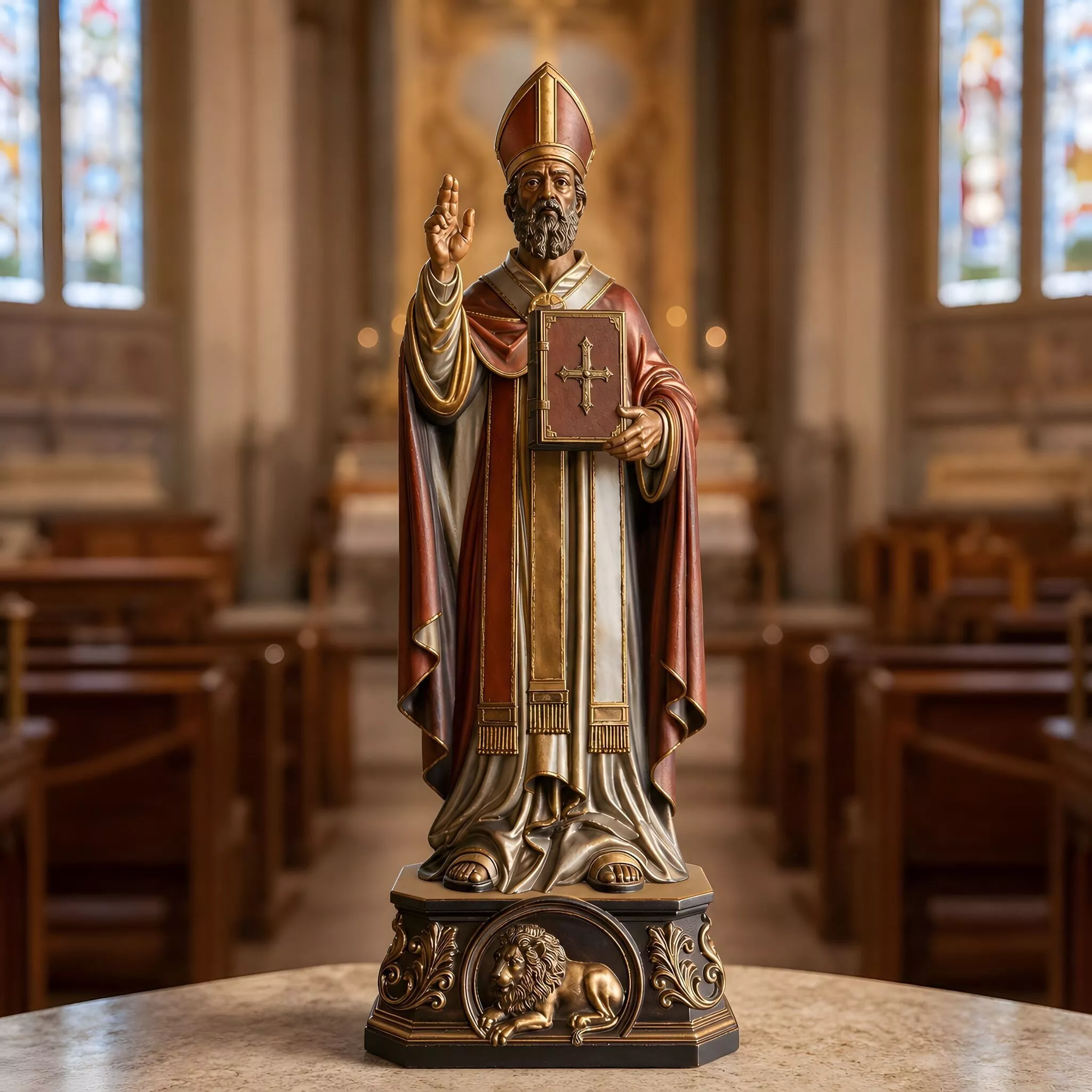 Pope Saint Leo The Great Bust 3D Print Model 3D print model