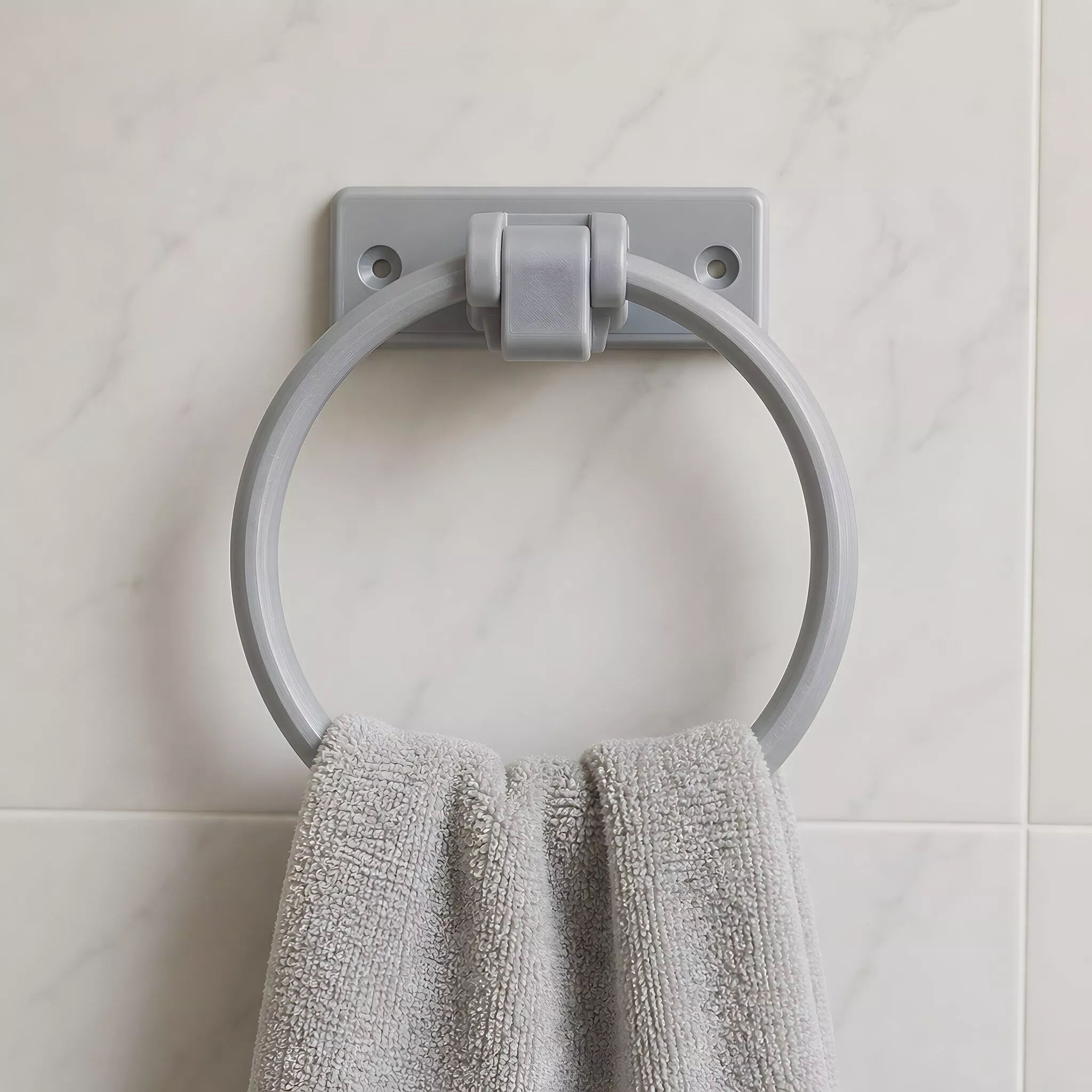 Ring Towel Holder 3D Printable Model 3D print model